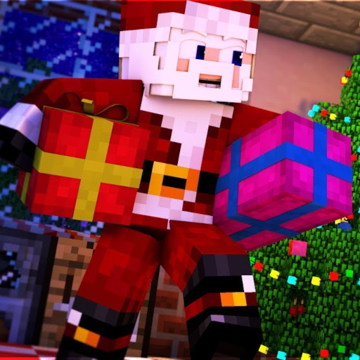 Christmas Minecraft: mod & map