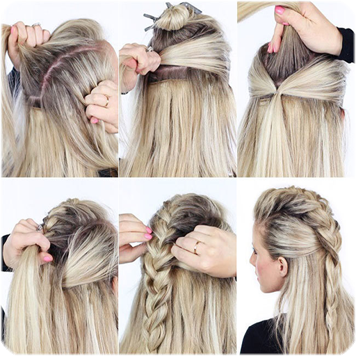 Easy hairstyles step by step