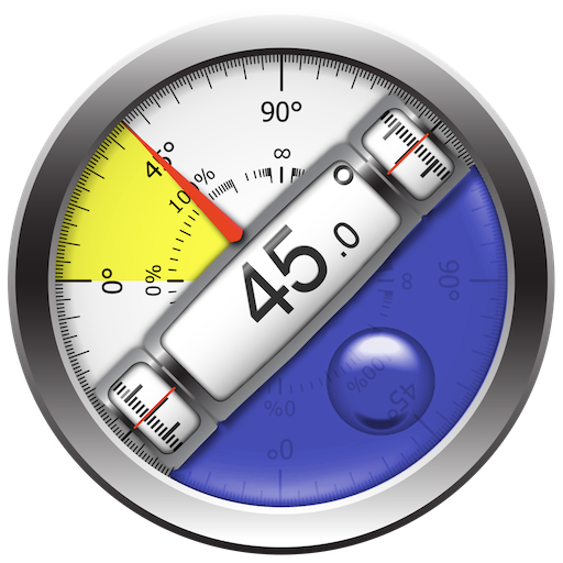 Clinometer  +  bubble level