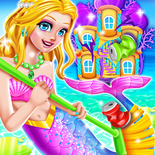 Mermaid Princess House Cleaner