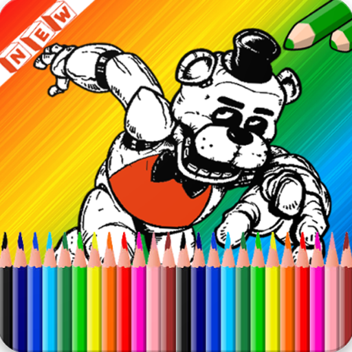 Coloring Book FNAF World Fans