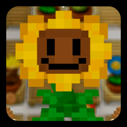 लाश और फूल PVZ मॉड Minecraft