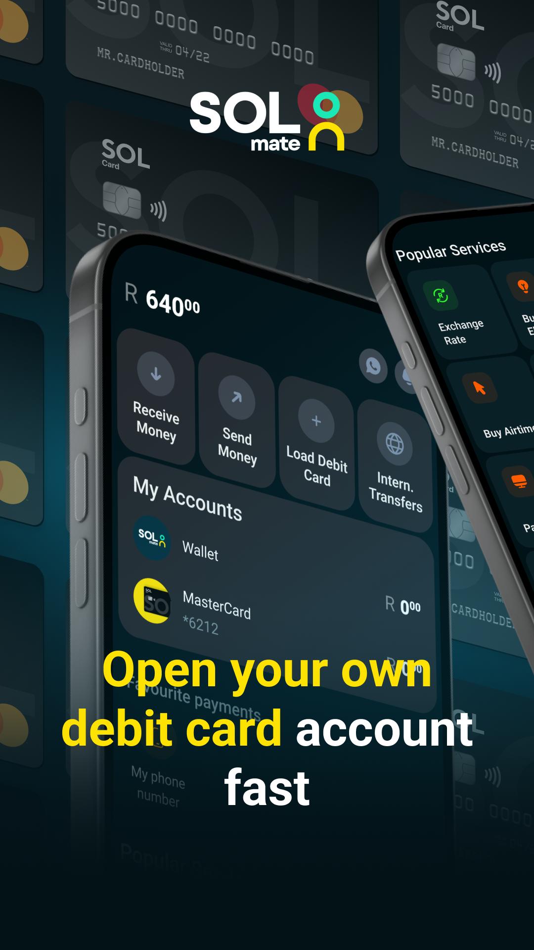 Download SOLmate - Get your bank card android on PC