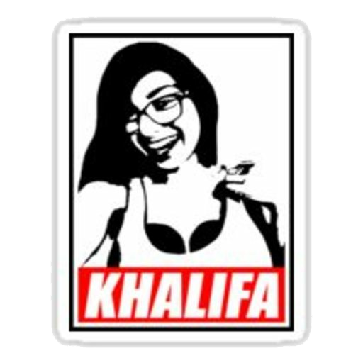 Mia khalifa stickers para What
