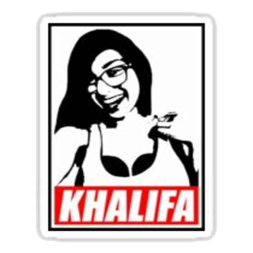 Mia khalifa stickers for Whats