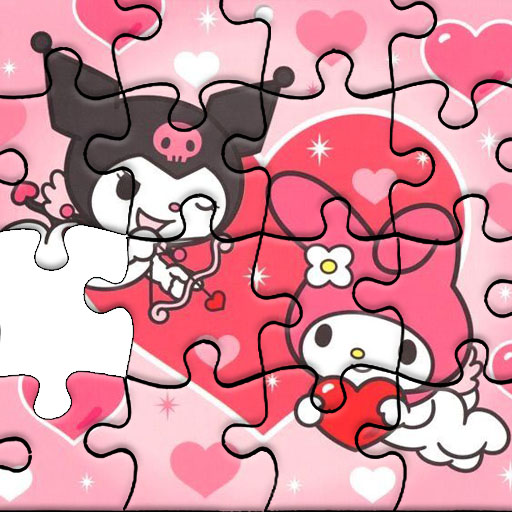 Kuromi and Melody Game Puzzle