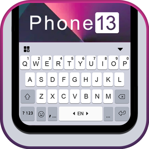 Phone 13 Midnight keyboard