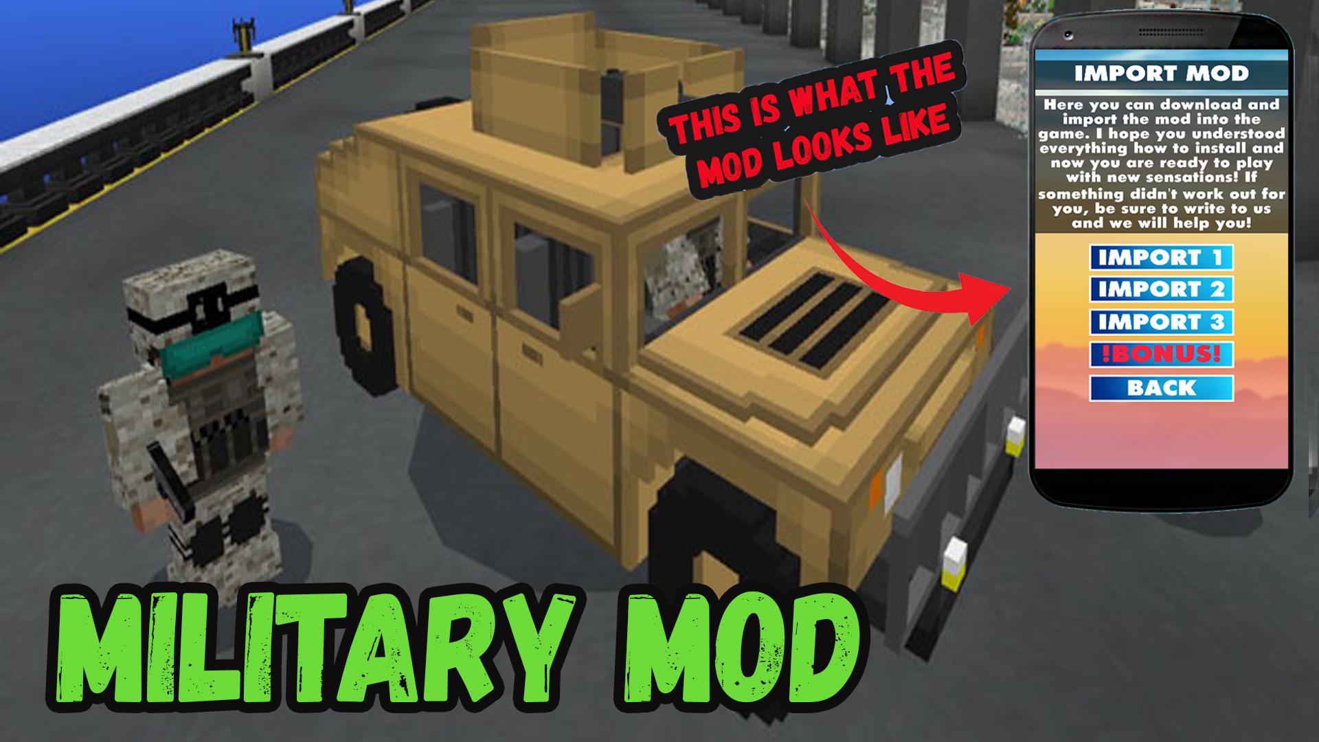 Скачать Military Mod For Minecraft PE на ПК | Официальный представитель  GameLoop