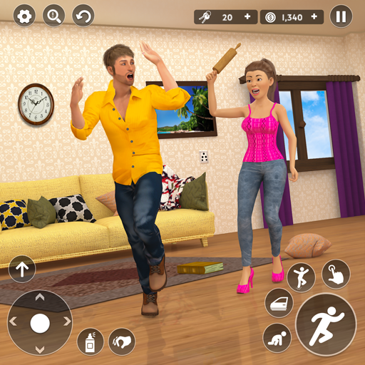 Husband Wife Simulator Game 3D