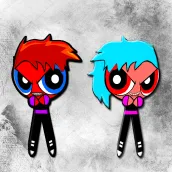 Red Boy Blue Girl Heros