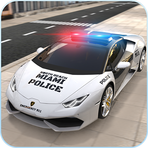 Mobil Polisi Balap Car Game