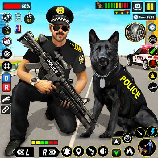 Sim de cão policial dos EUA