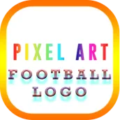 Pixel Art - Football Logo