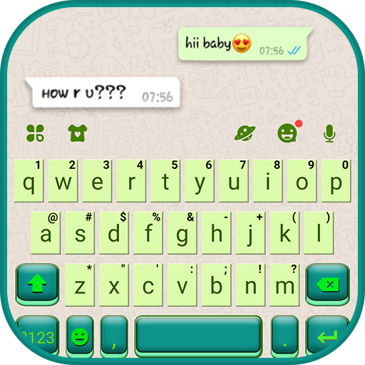 SMS Messenger 主題鍵盤