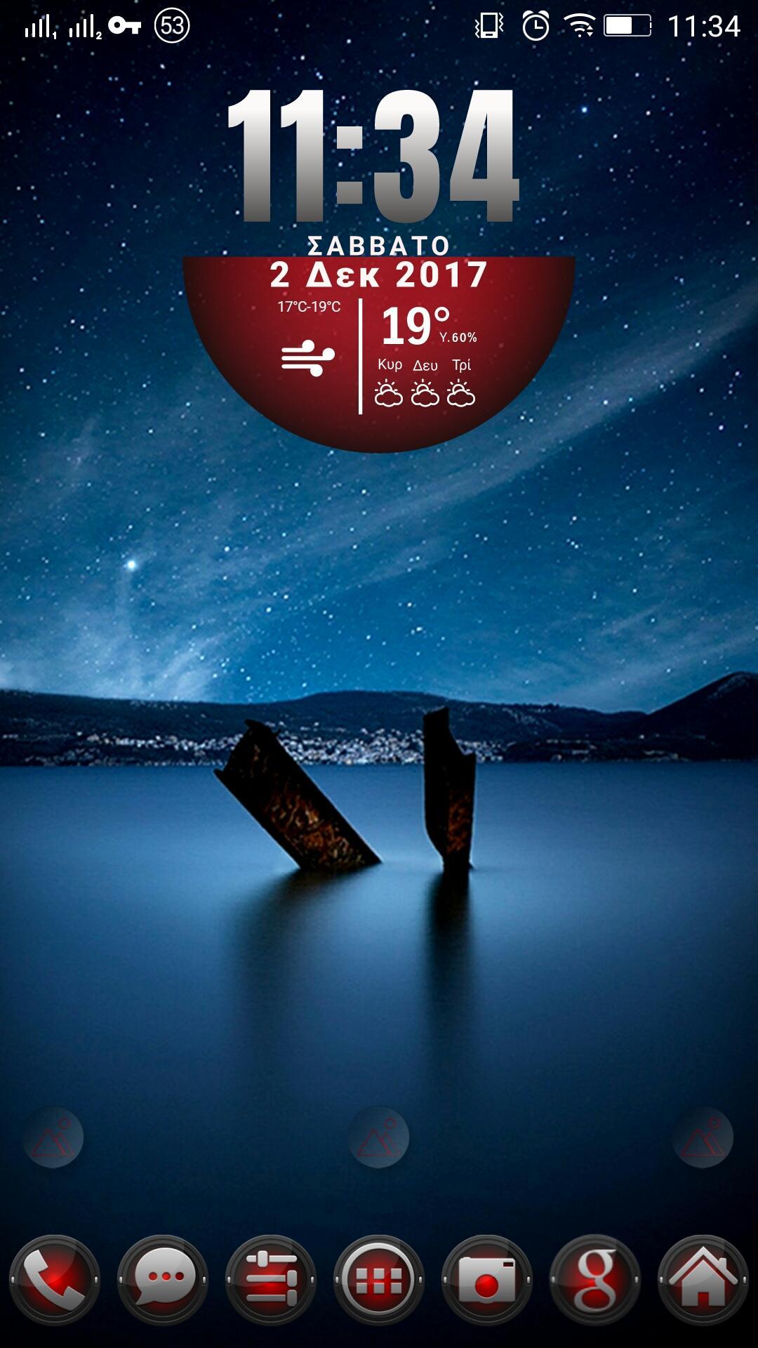 Download KWGT clock and weather widget android on PC