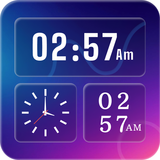 Color Widgets Themes AOD Clock