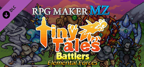 RPG Maker MZ - MT Tiny Tales Battlers - Elemental Forces