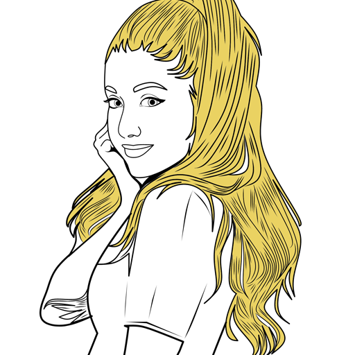 Ariana Grande Coloring Book