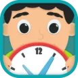 Kids learn to tell time- clock