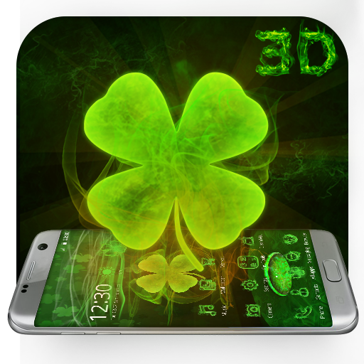 Lucky Clover 3D Theme for LG