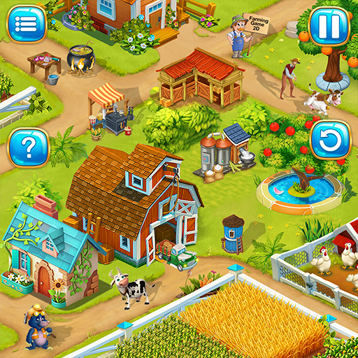 Farming Town Permainan Ladang