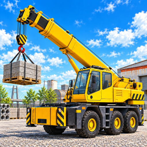 Truck Crane Loader Simulation