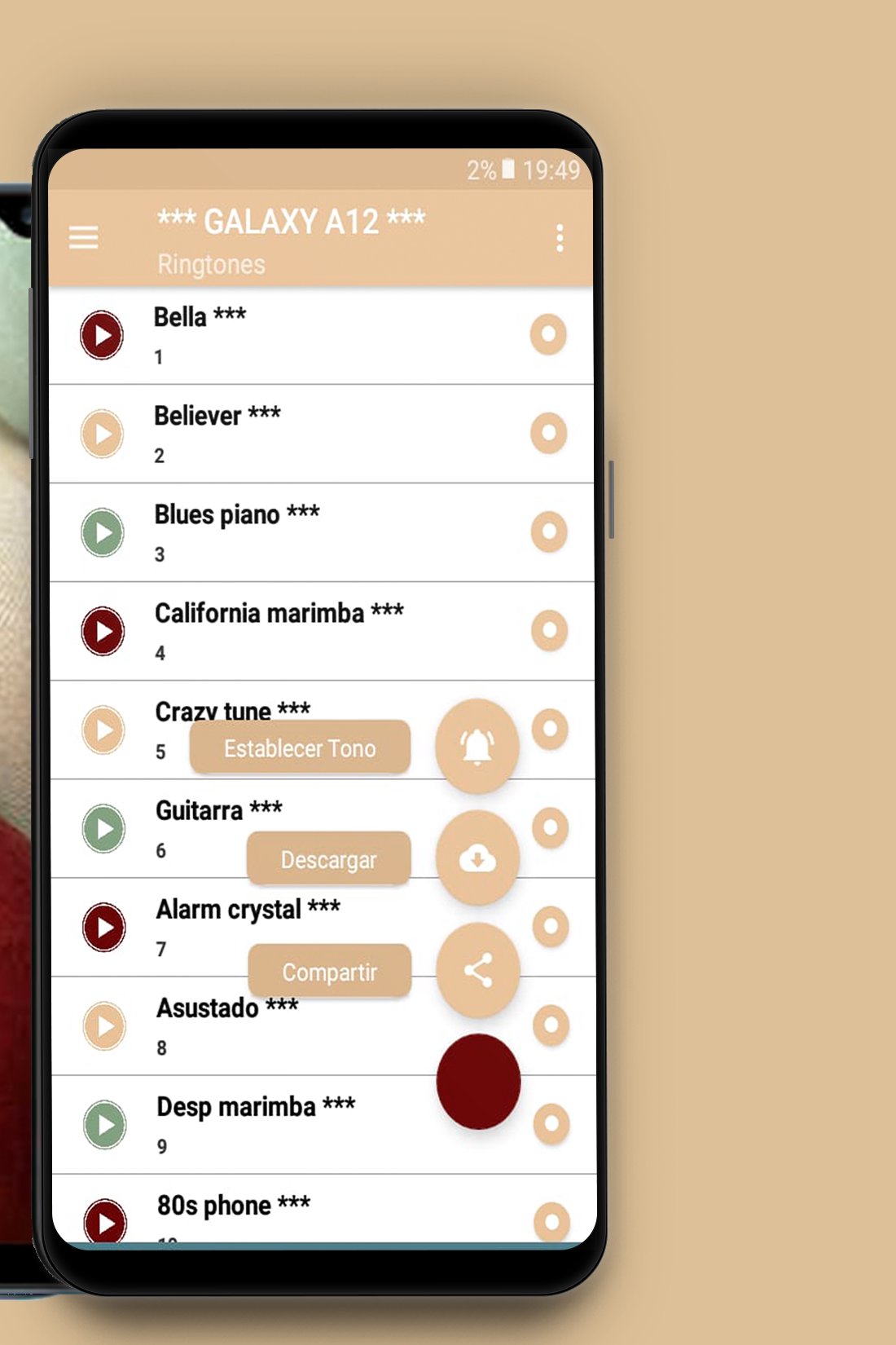 Download Ringtones Galaxy A12 Sound android on PC