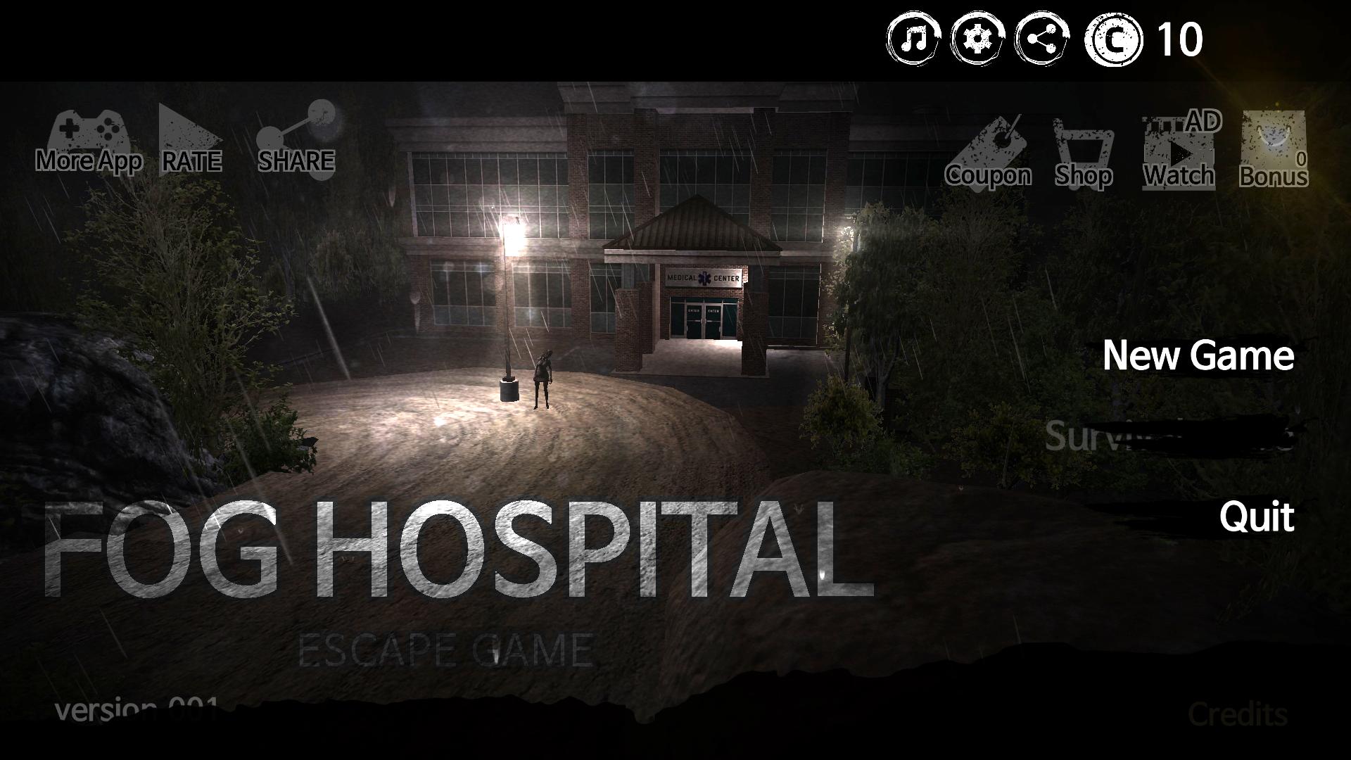 Download Fog Hospital (Escape game) android on PC