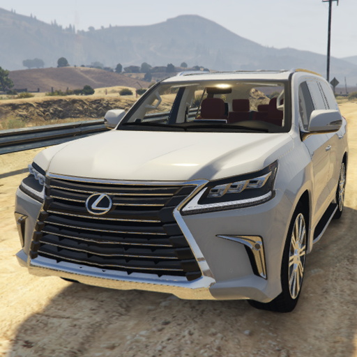 Lexus LX 570 Offroad Car Drive