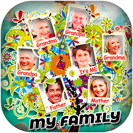 Family Photo Frames - Collage Editor