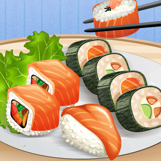 jogo de culinária de sushi