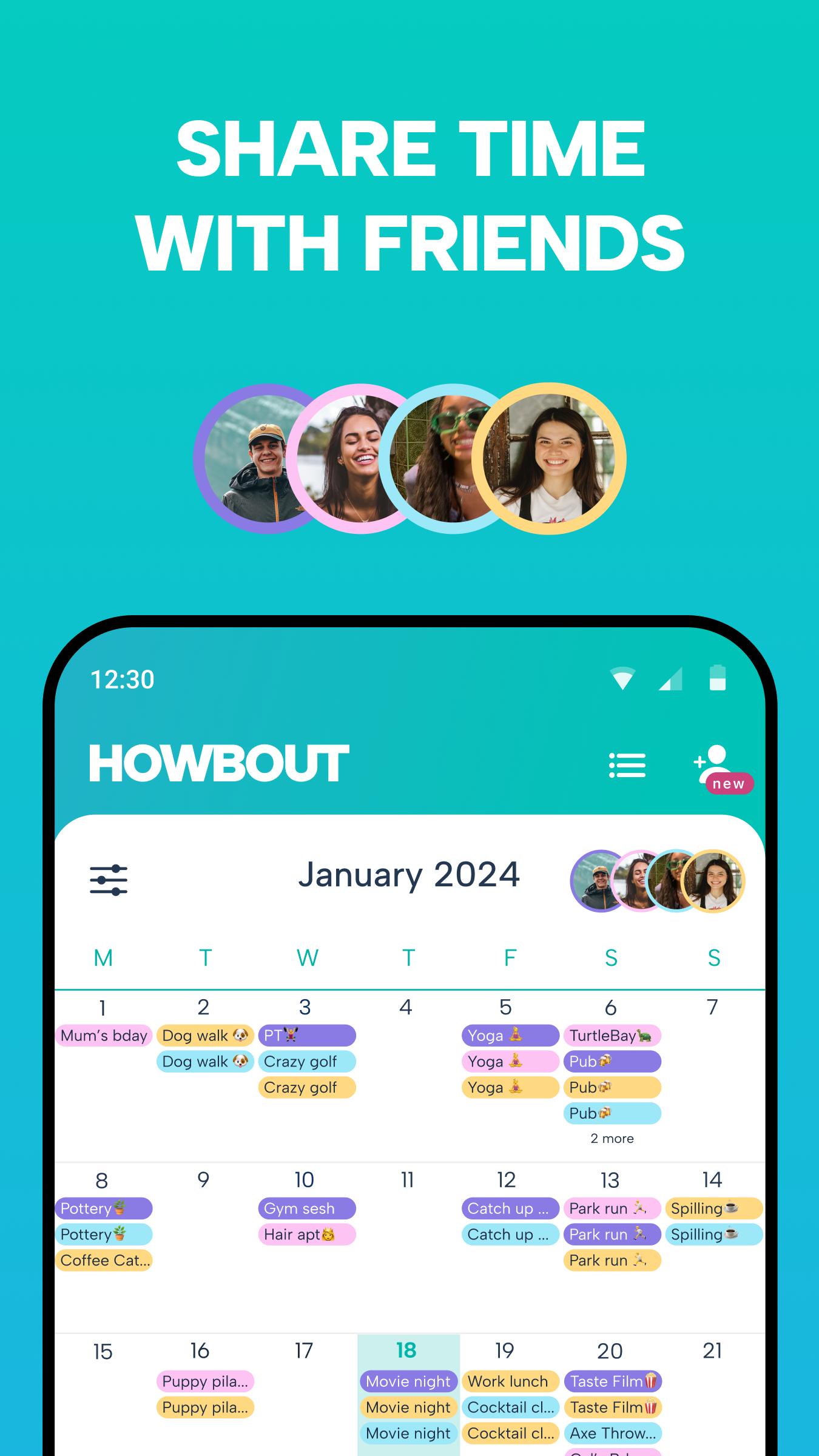 The only app you need to make plans with friends 🕺 - Blog - Howbout