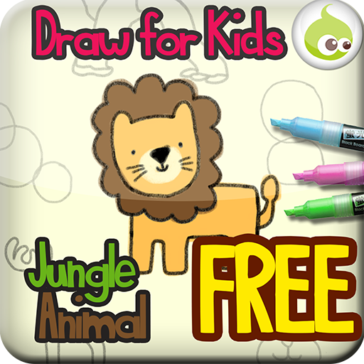 Draw for Kids, Jungle Animal