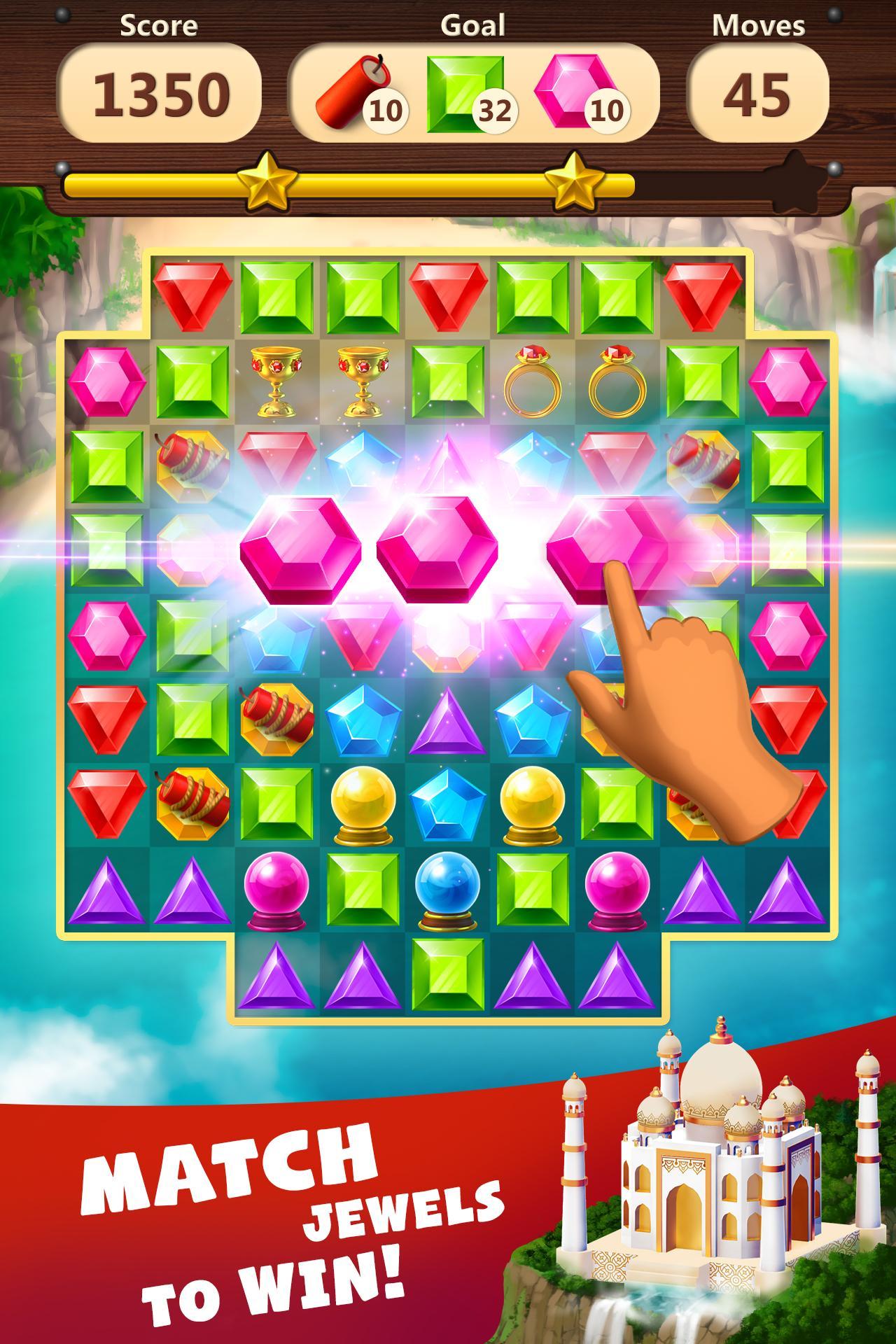 Download Jewels Planet - Match 3 Puzzle android on PC