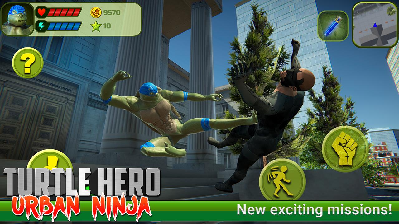 Скачать Turtle Hero: Urban Ninja на ПК | Официальный представитель GameLoop