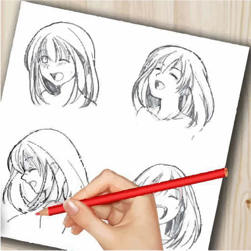 Cara melukis anime selangkah d