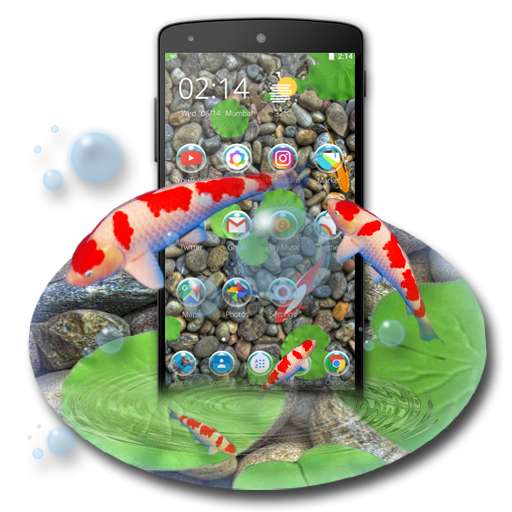 KOI Lucky Fish 3D Theme