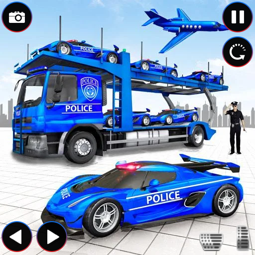 US Police Car Truck Simulator