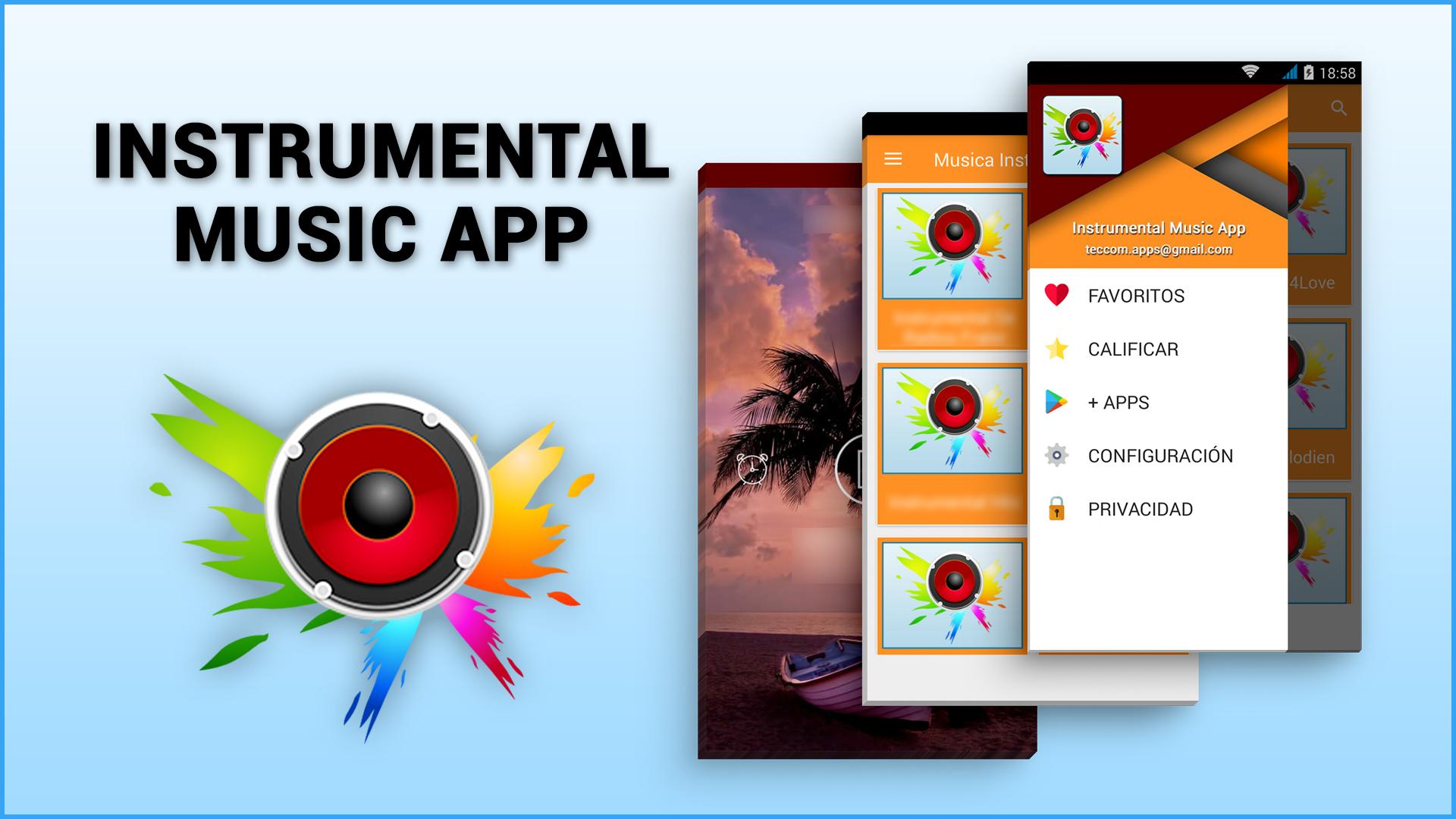 Download Instrumental Music Radio App android on PC