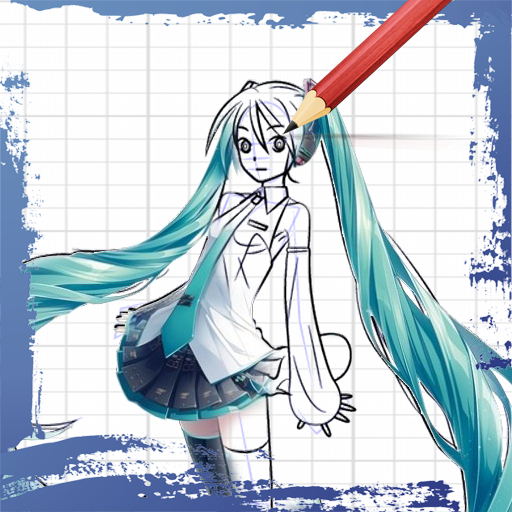 How to Draw Vocaloid Miku