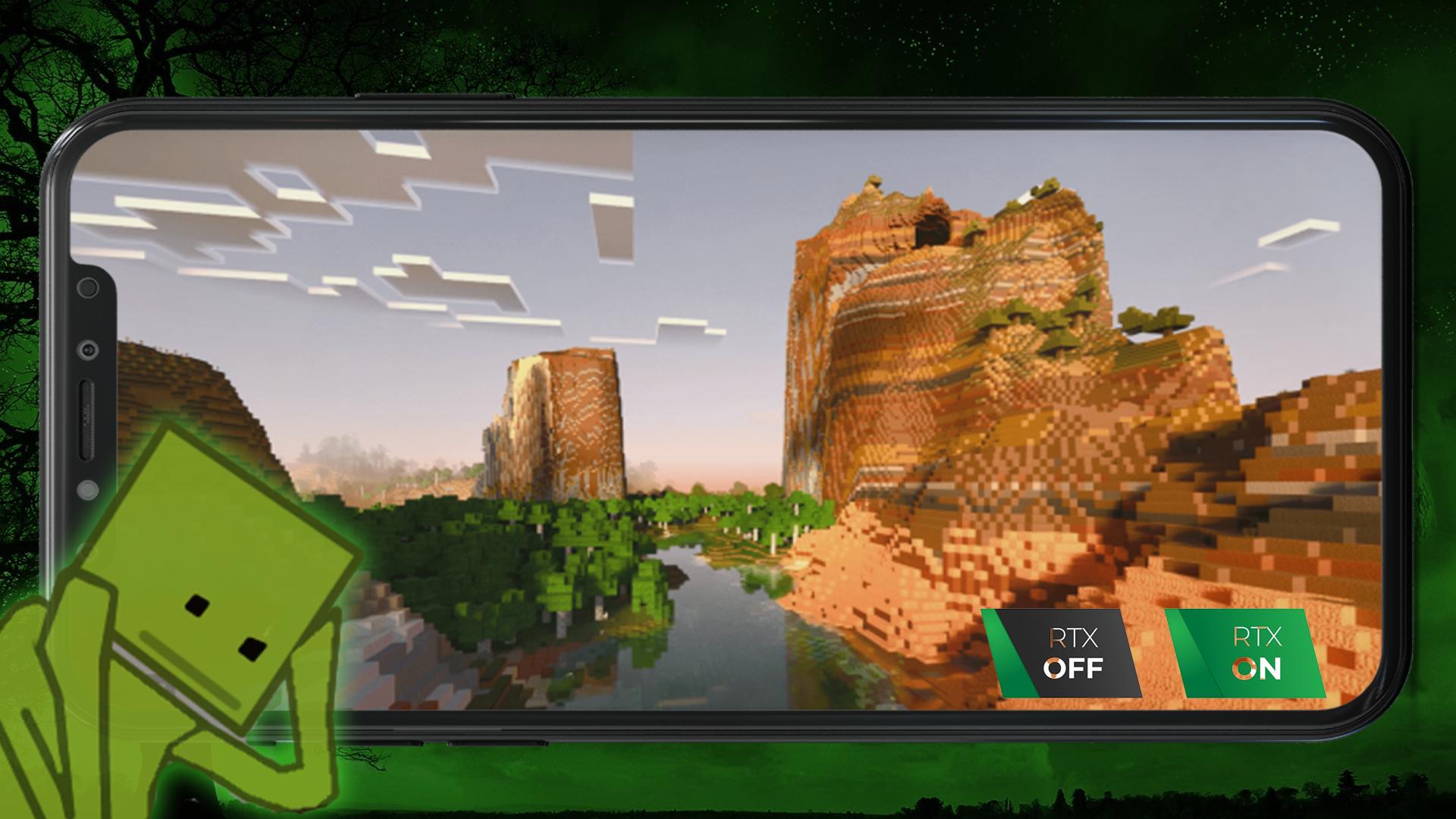 Download RTX Shaders For Minecraft Mod android on PC