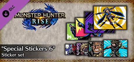MONSTER HUNTER RISE - "Special Stickers 6" Sticker set