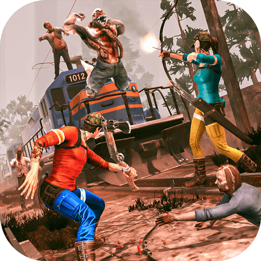 Train Zombie Shooting 3D Game