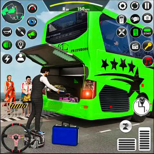 Sim lái xe buýt 3D hành khách