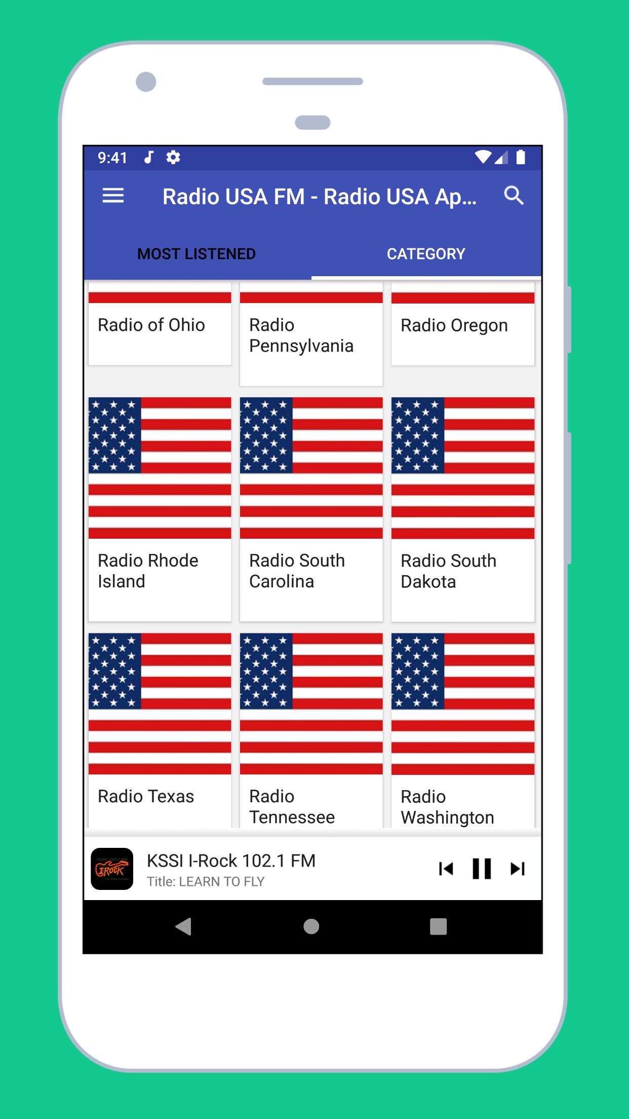 Скачать Radio USA FM - Radio USA App на ПК | Официальный представитель  GameLoop