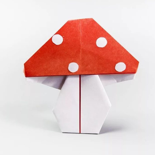 Оригами гриб. Идеи и схемы
