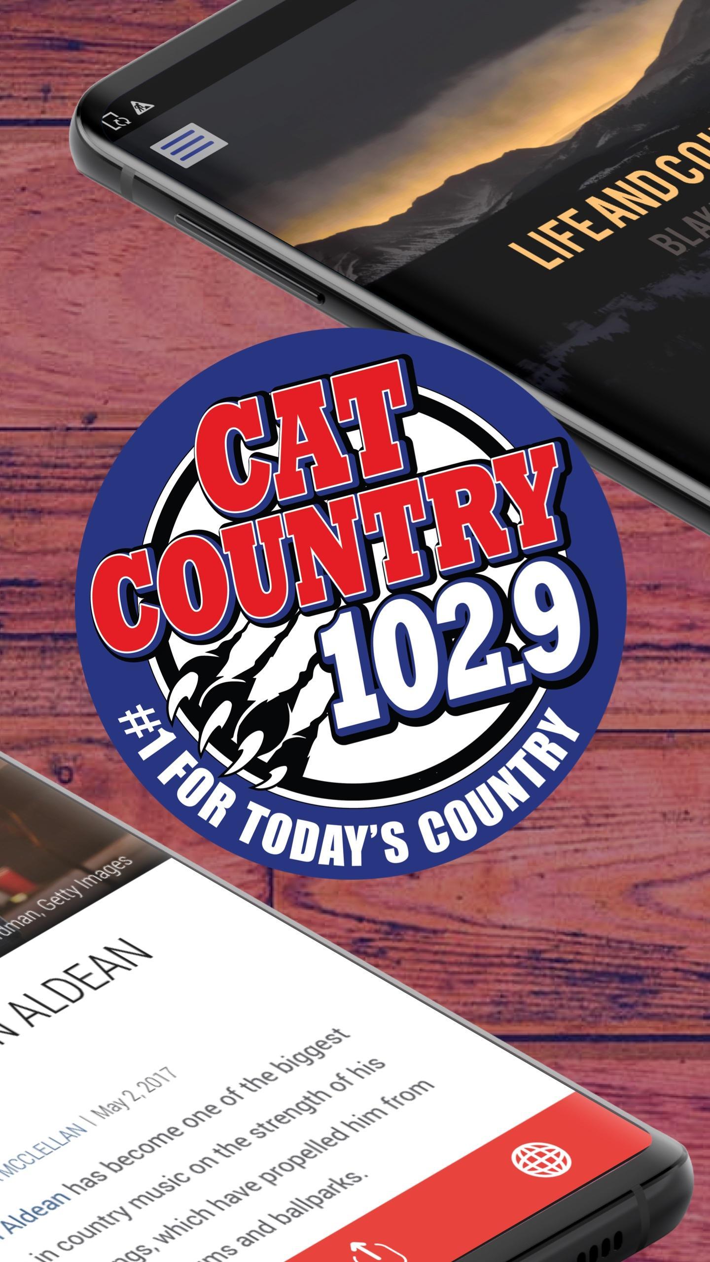 Download Cat Country 102.9 android on PC