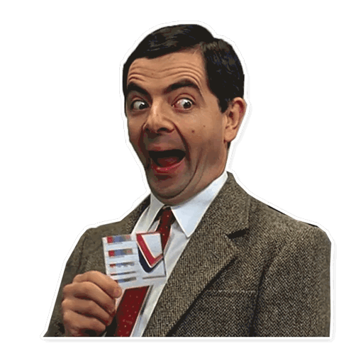 Mr Bean Stickers