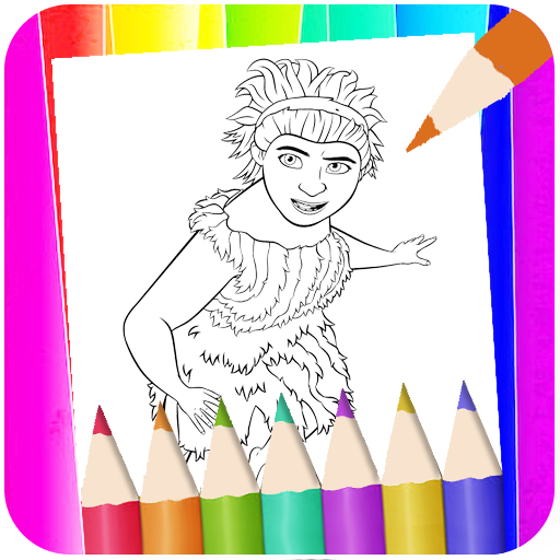 Coloring Book The Croods 2