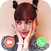 Video Call Blackpink Lisa in real life simulation